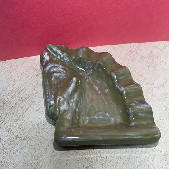 Vintage MCM Horse Head Ash Tray (Cigars) - Picture 6 of 6